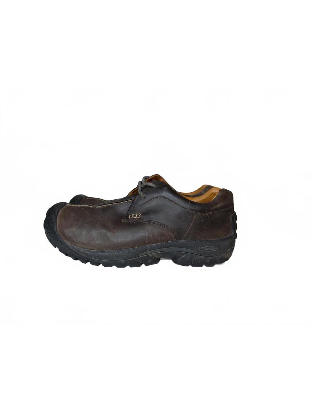 KEEN Men's Boston II Shoes Brown Nubuck Leather Waterproof Boots Size‎ 9.5